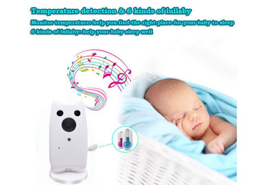 2,4&quot; do monitor video sem fio do bebê da cor do LCD monitoração de temperatura em dois sentidos da visão noturna da conversa