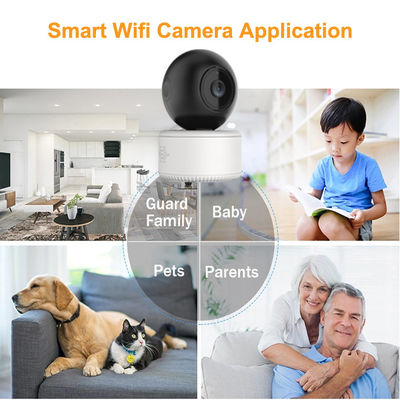 1080P câmaras de segurança internas da segurança 3.0MP Wireless Wifi Home